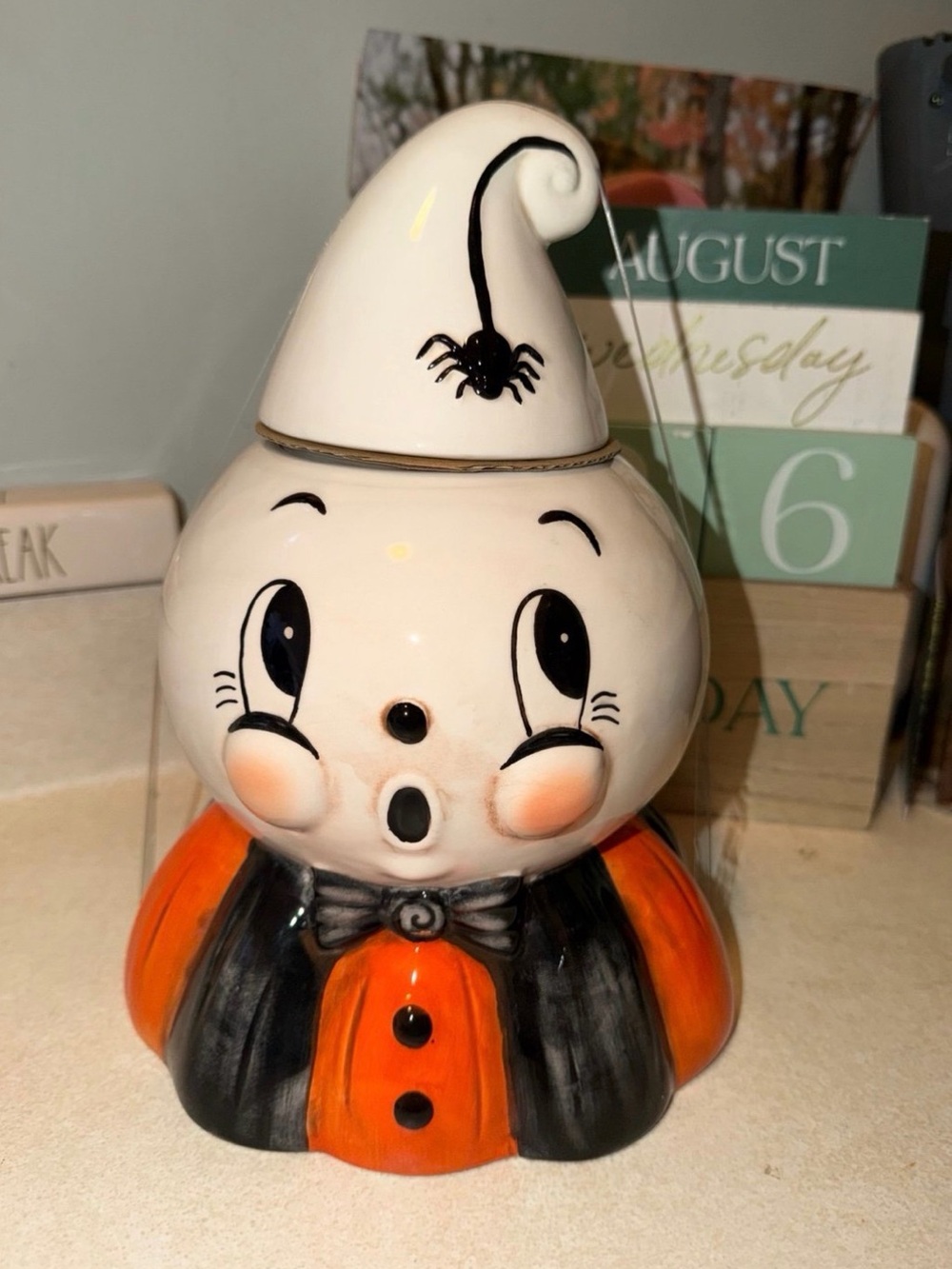 Johanna Parker Halloween ghost canister
